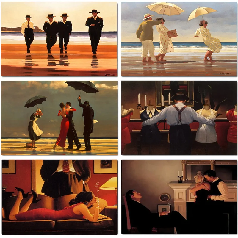 Photography Hobby - Scottish Artist Jack Vettriano Portrait Artwork