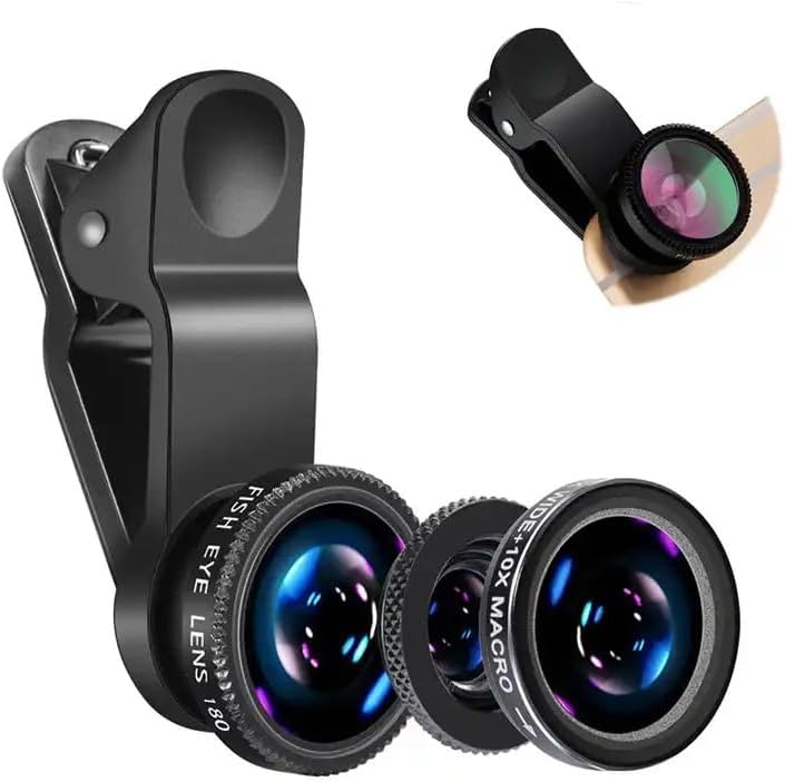 Photography Xiaomi - 3in1 Fisheye Wide Angle Micro Camera