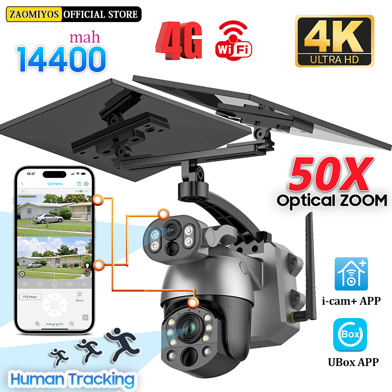 4K 50X ZOOM 10MP Solar Camera  - Photography Term 评论和价格