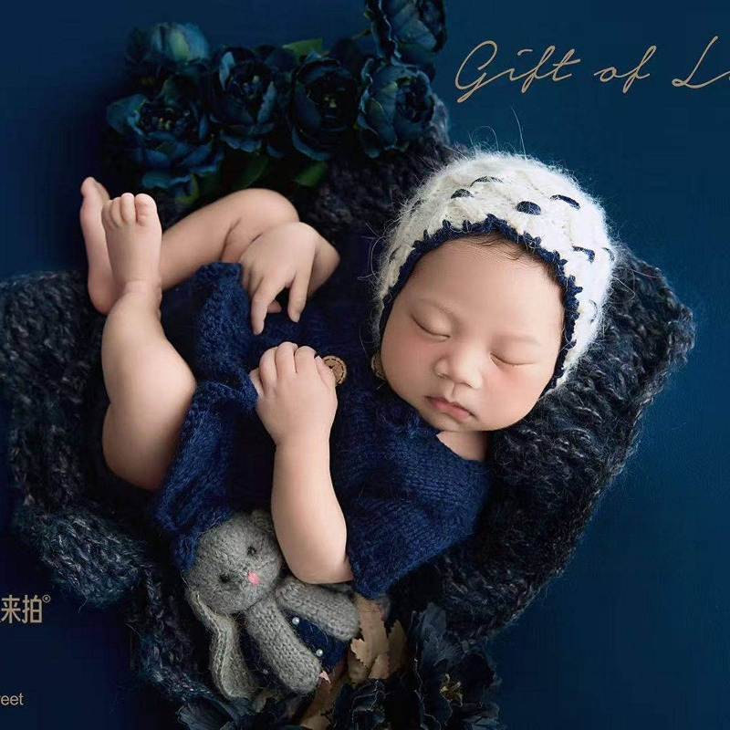 Newborn Photography Props Vint - Photography Dark Cloth 评论和价格