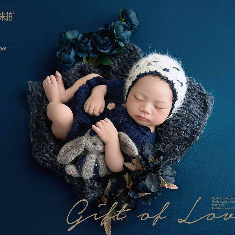 Newborn Photography Props Vint - Photography Dark Cloth 评论和价格