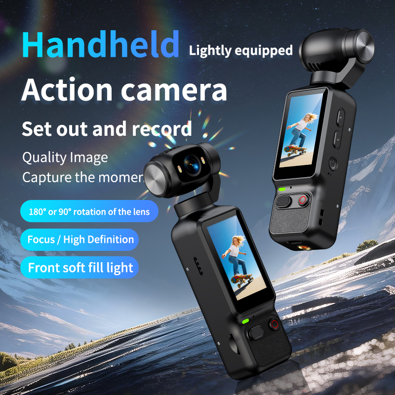 4K HD Handheld Pocket Vlog Cam - Photography Blog 评论和价格