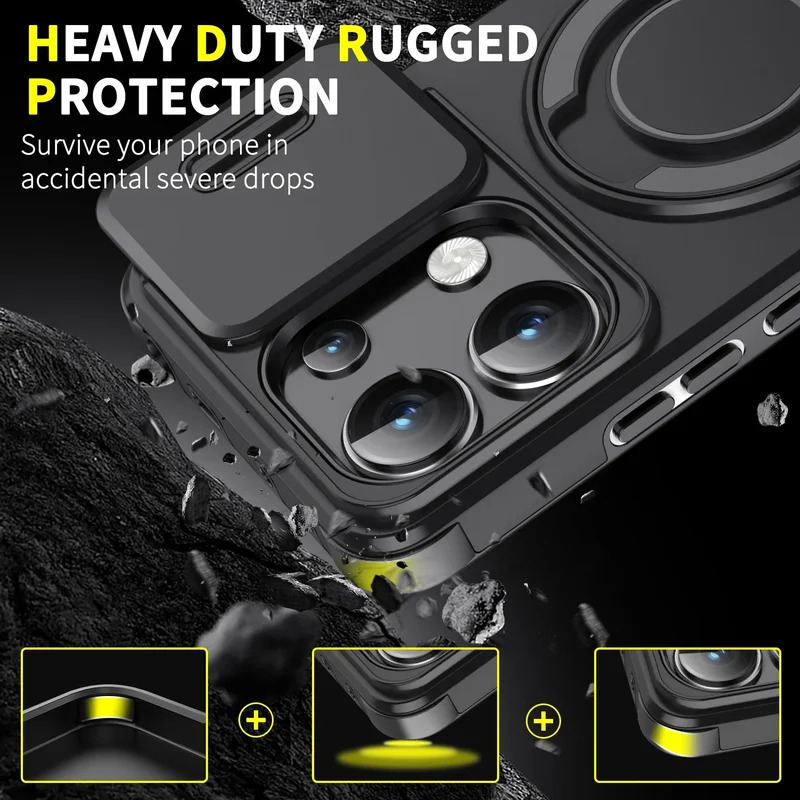 Shockproof Armor Magnetic Brac - Photography Xiaomi 评论和价格
