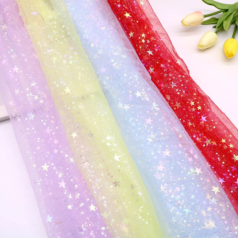 50x150cm Iridescent Star Tulle - Photography Term 评论和价格