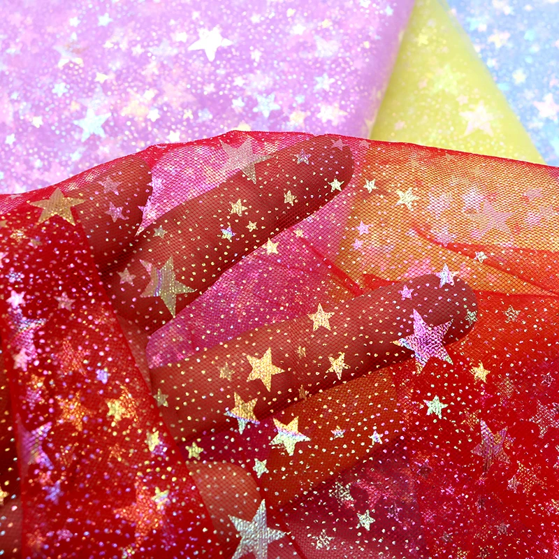 50x150cm Iridescent Star Tulle - Photography Term 评论和价格