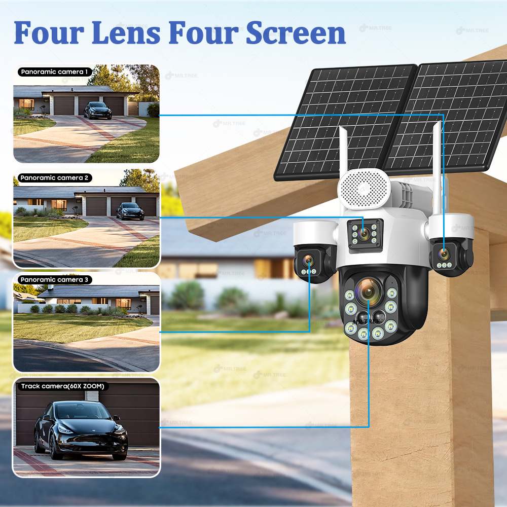 AOV Four Lens Outdoor Surveill - Photography Term 评论和价格