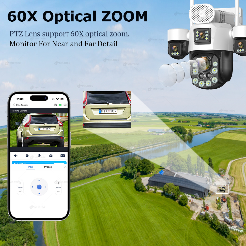 AOV Four Lens Outdoor Surveill - Photography Term 评论和价格