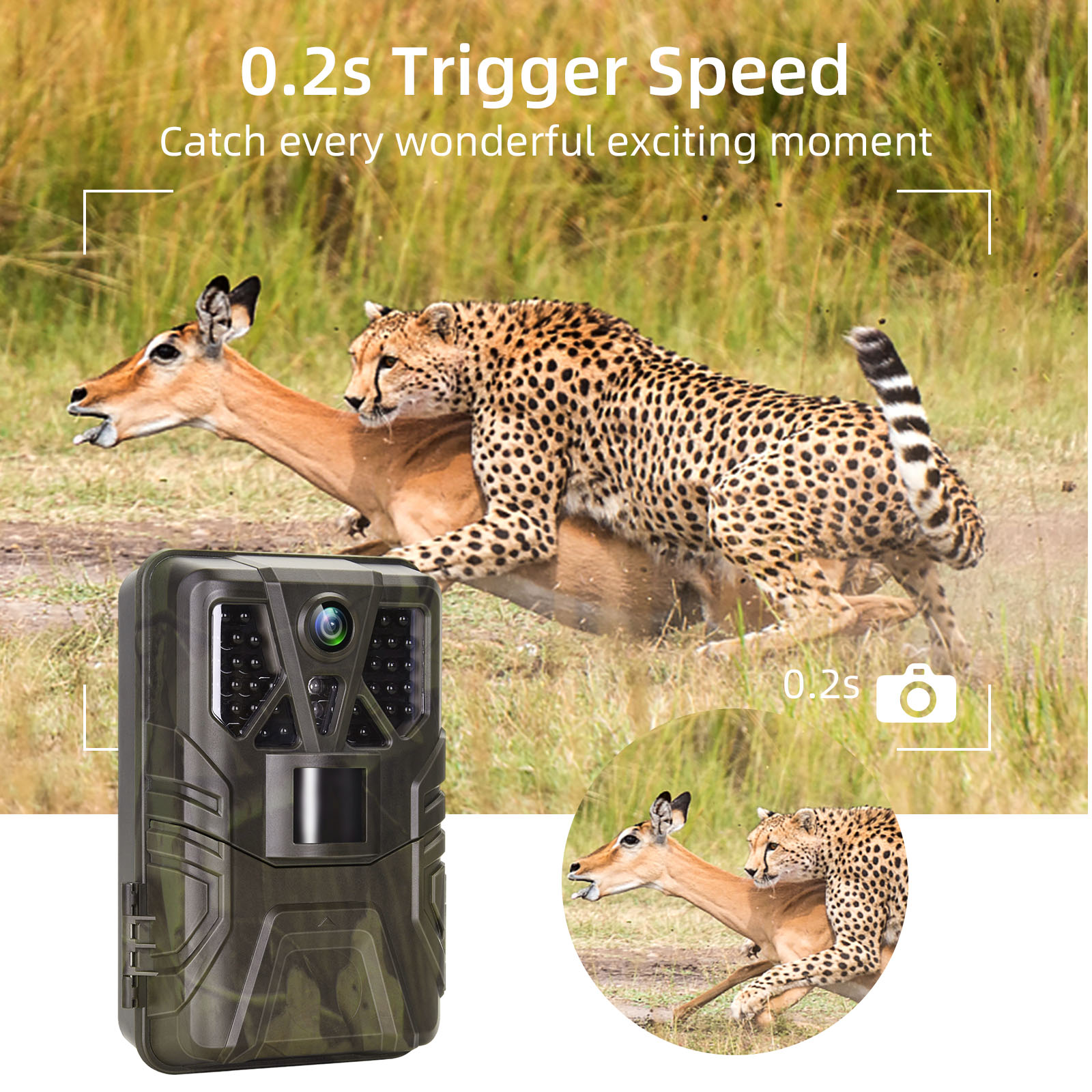 Wildlife Trail Camera 36MP 2.7 - Photography Term 评论和价格