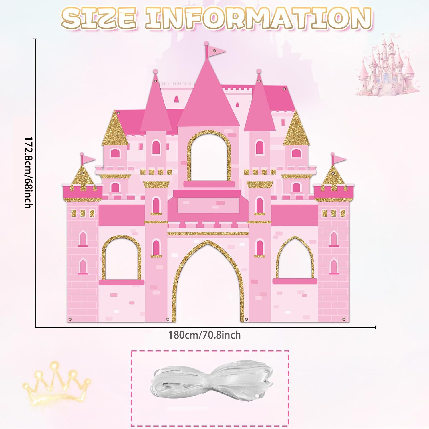 Pink Castle Party Photo Booth  - Photography Term 评论和价格
