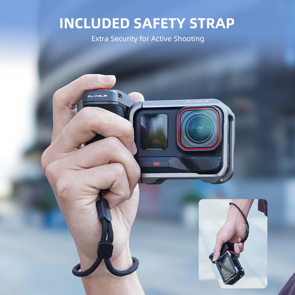 Metal Quick-Release Street Pho - Photography Grip Insta360 X5 评论和价格