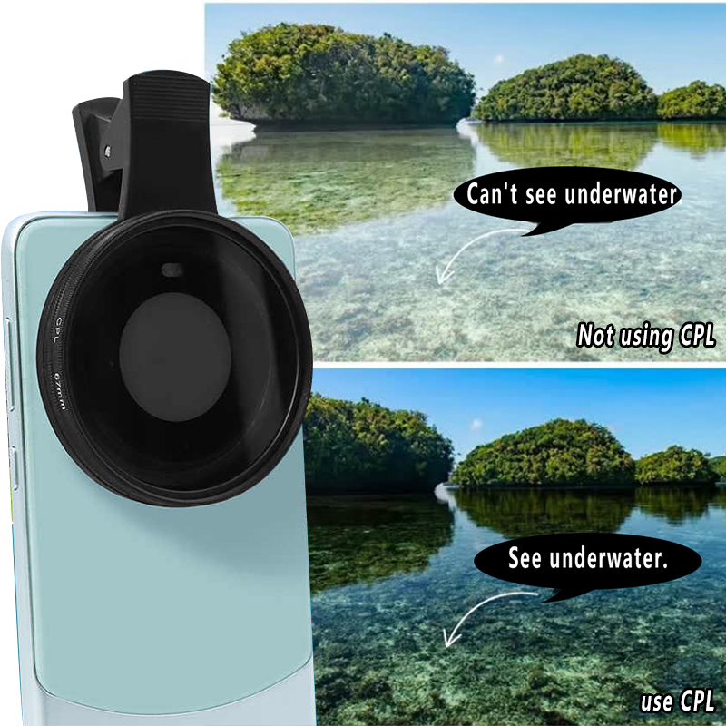 67mm 52mm CPL Filter Set for i - Photography Xiaomi 评论和价格