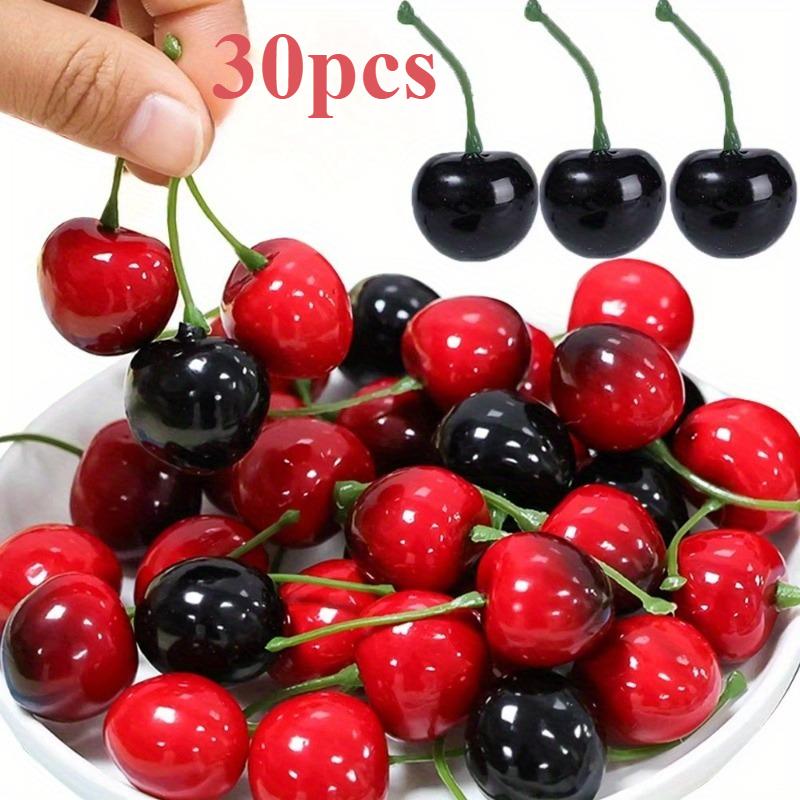 30Pcs Fake Cherry Artificial F - Photography Of Food 评论和价格