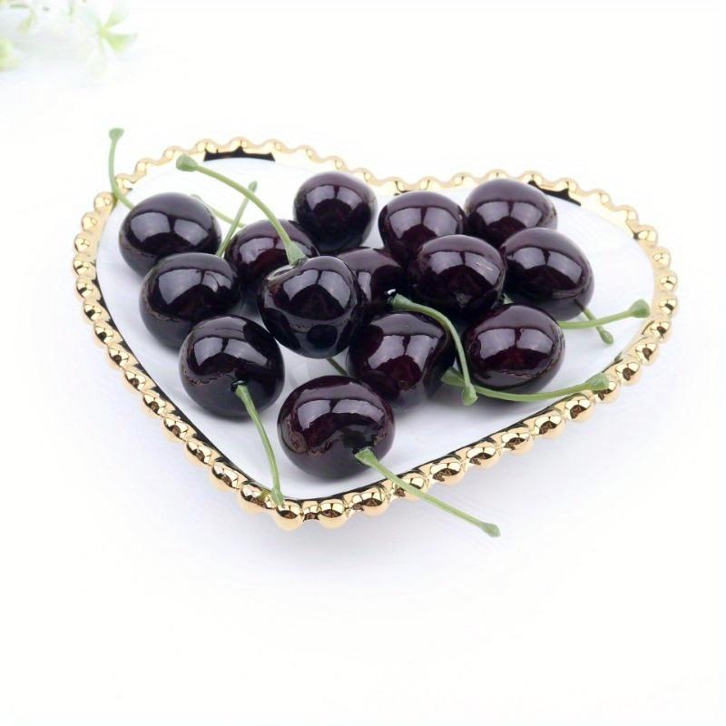 30Pcs Fake Cherry Artificial F - Photography Of Food 评论和价格