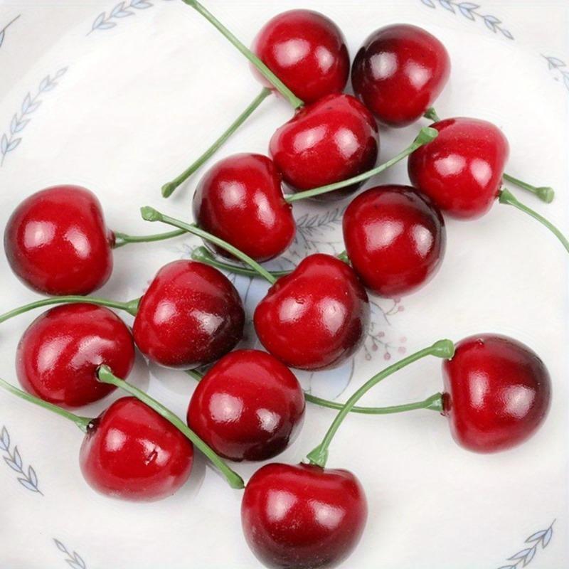 30Pcs Fake Cherry Artificial F - Photography Of Food 评论和价格