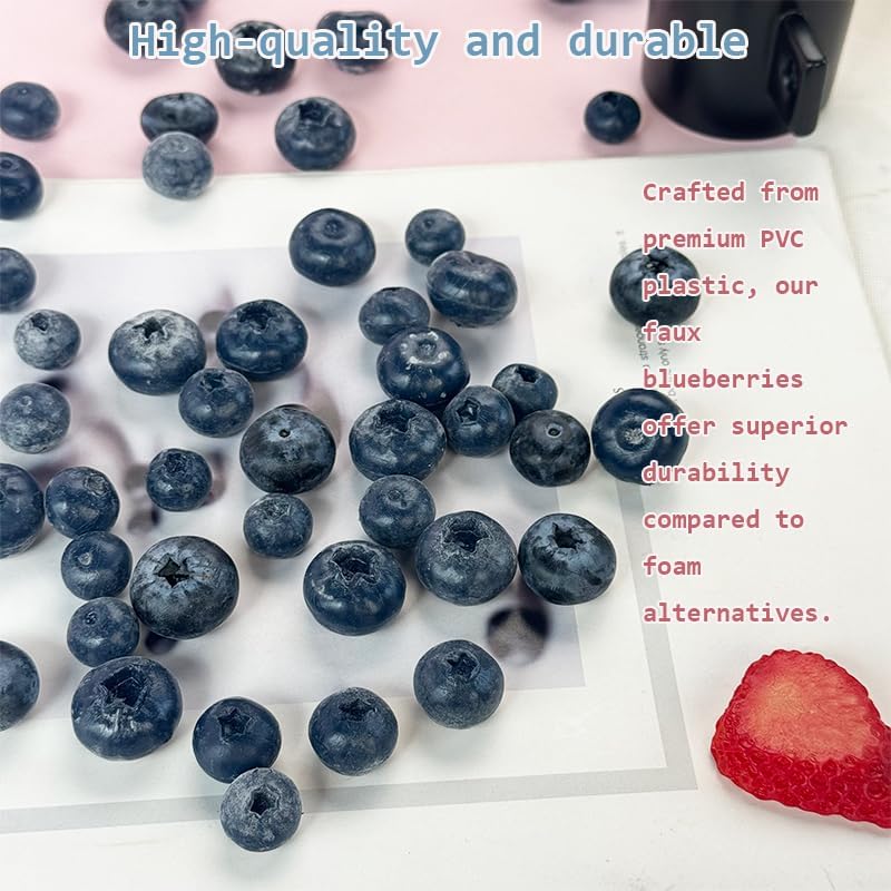 Fake Blueberries, Realistic Fa - Photography Of Food 评论和价格