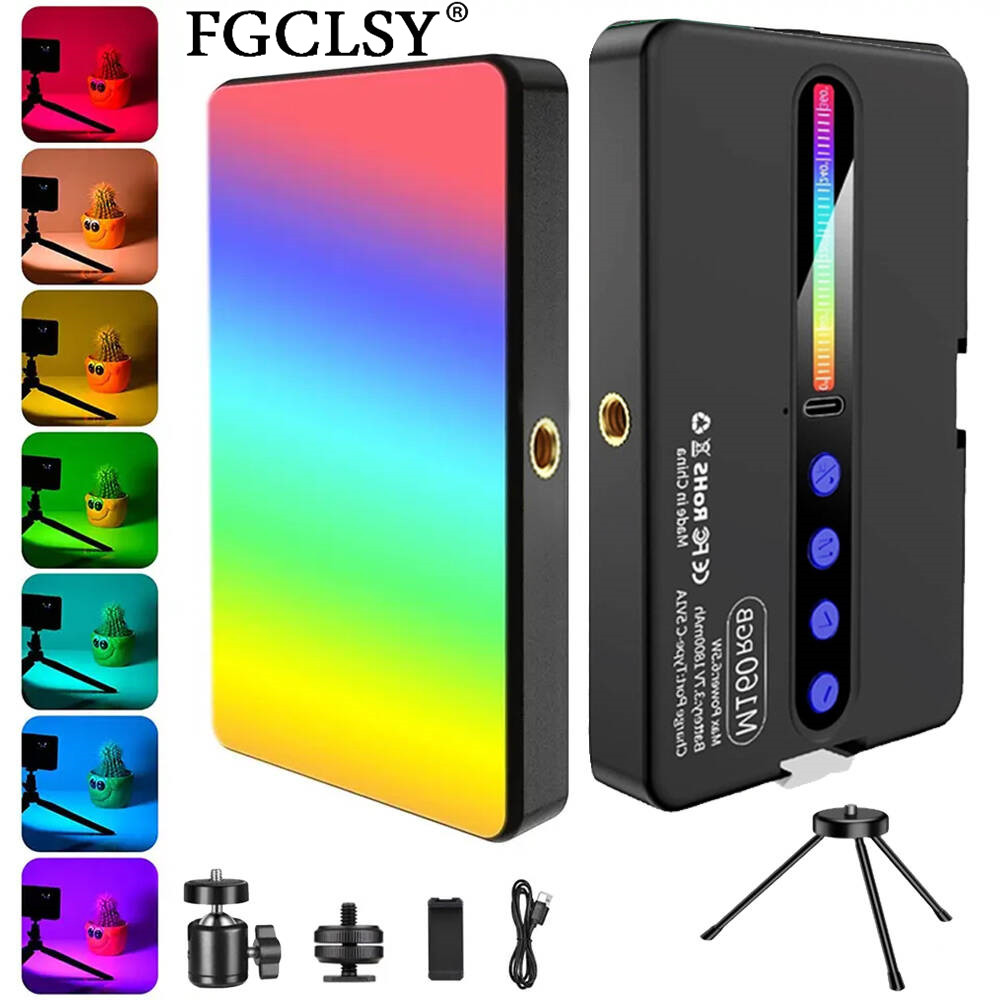 LED RGB Camera Light Full Colo - Photography Gear 评论和价格