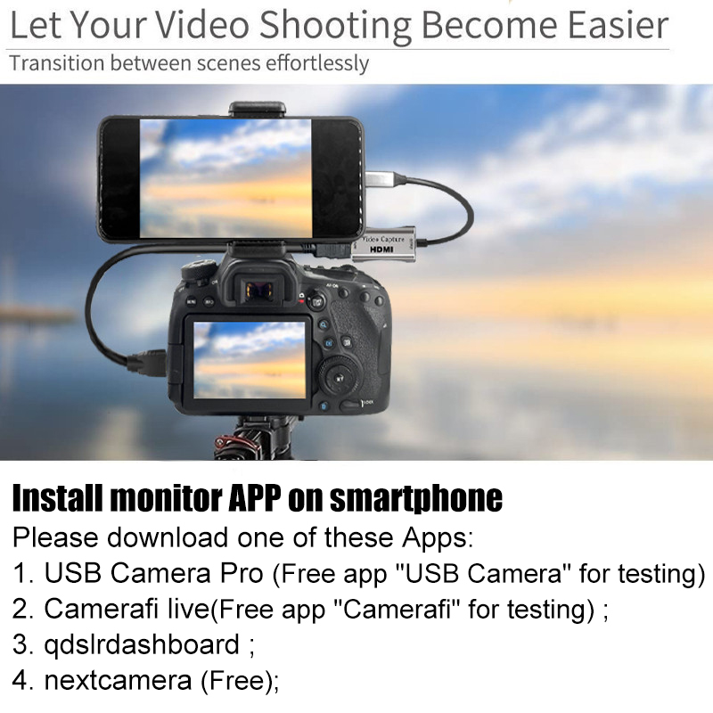 HDMI Adapter 4K Video Capture  - Photography Blog 评论和价格