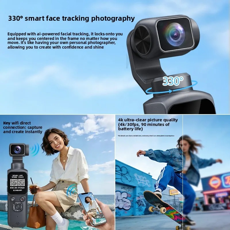 4K HJD05 Pocket 3 Camera with  - Photography Term 评论和价格