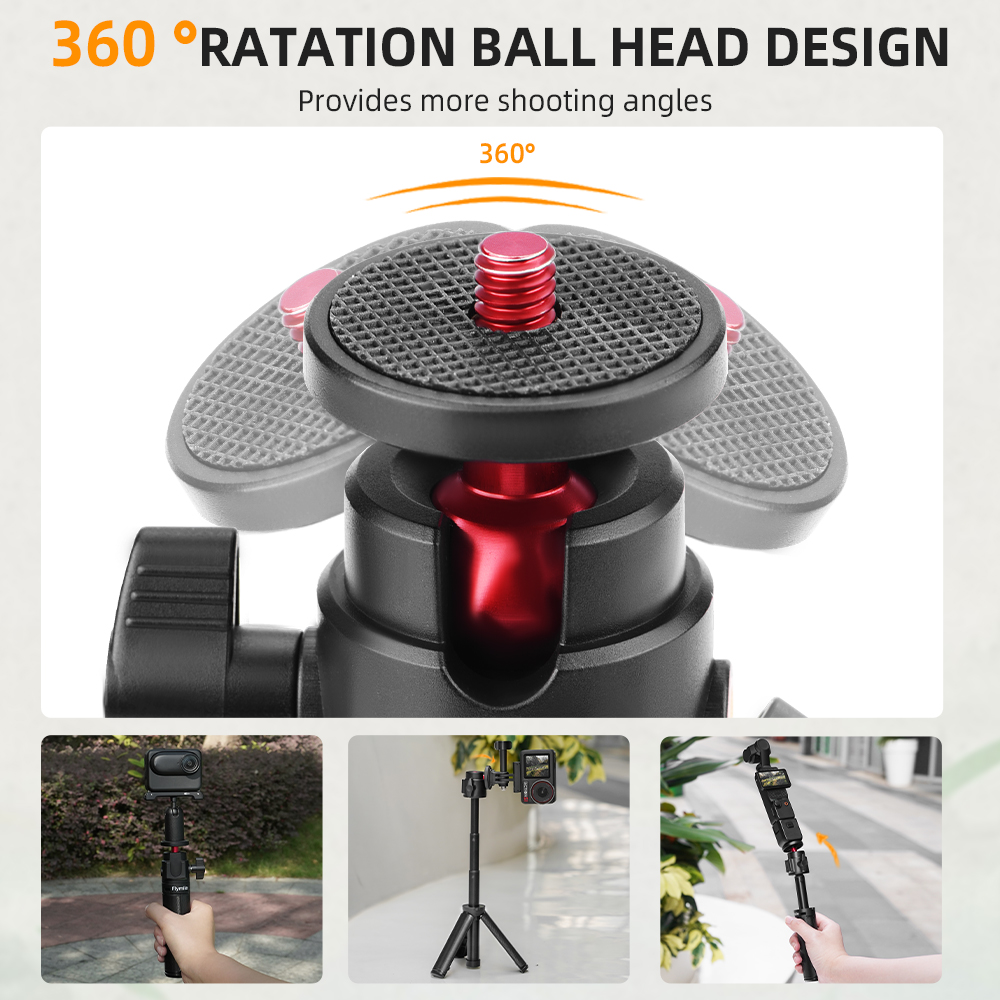 Flymile Extension Pole Tripod  - Photography Grip Insta360 X5 评论和价格