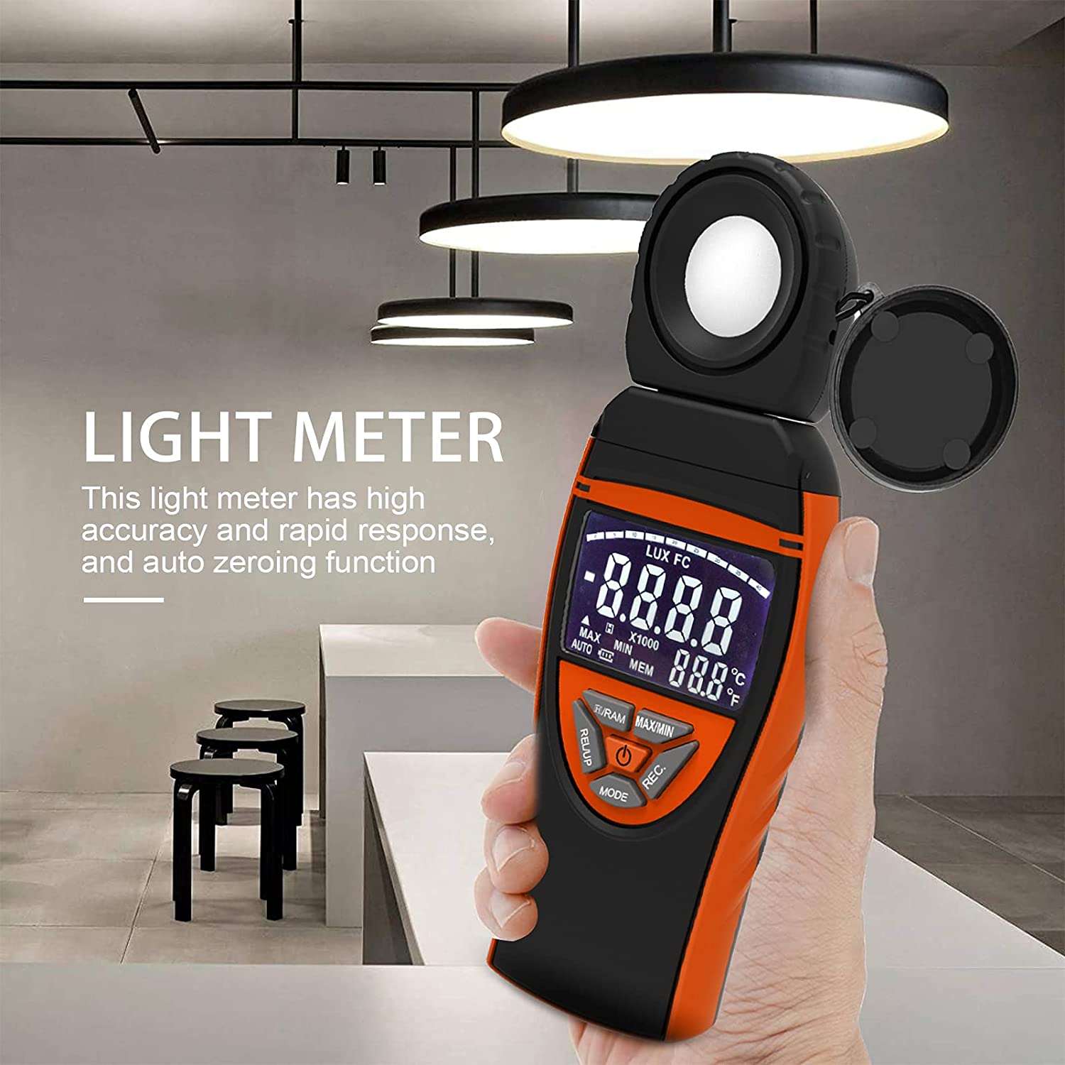 Light Meter HOLDPEAK 8801A Dig - Photography Hp 评论和价格