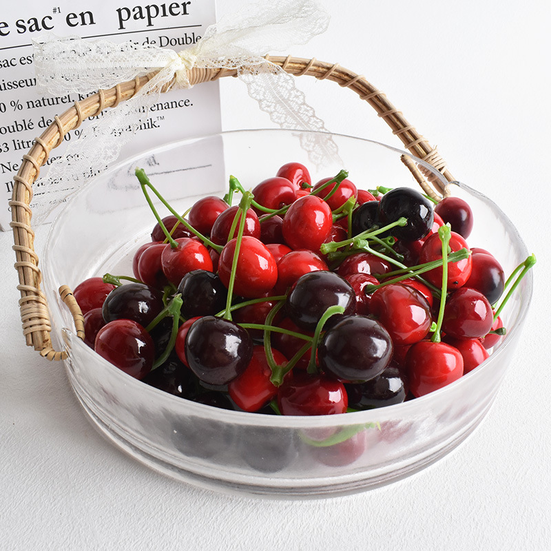 10Pcs Artificial Cherry Fake F - Photography Of Food 评论和价格