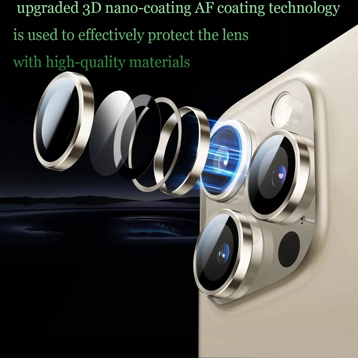 Next-Gen 3D Matel Ring Glass C - Photography Xiaomi 评论和价格